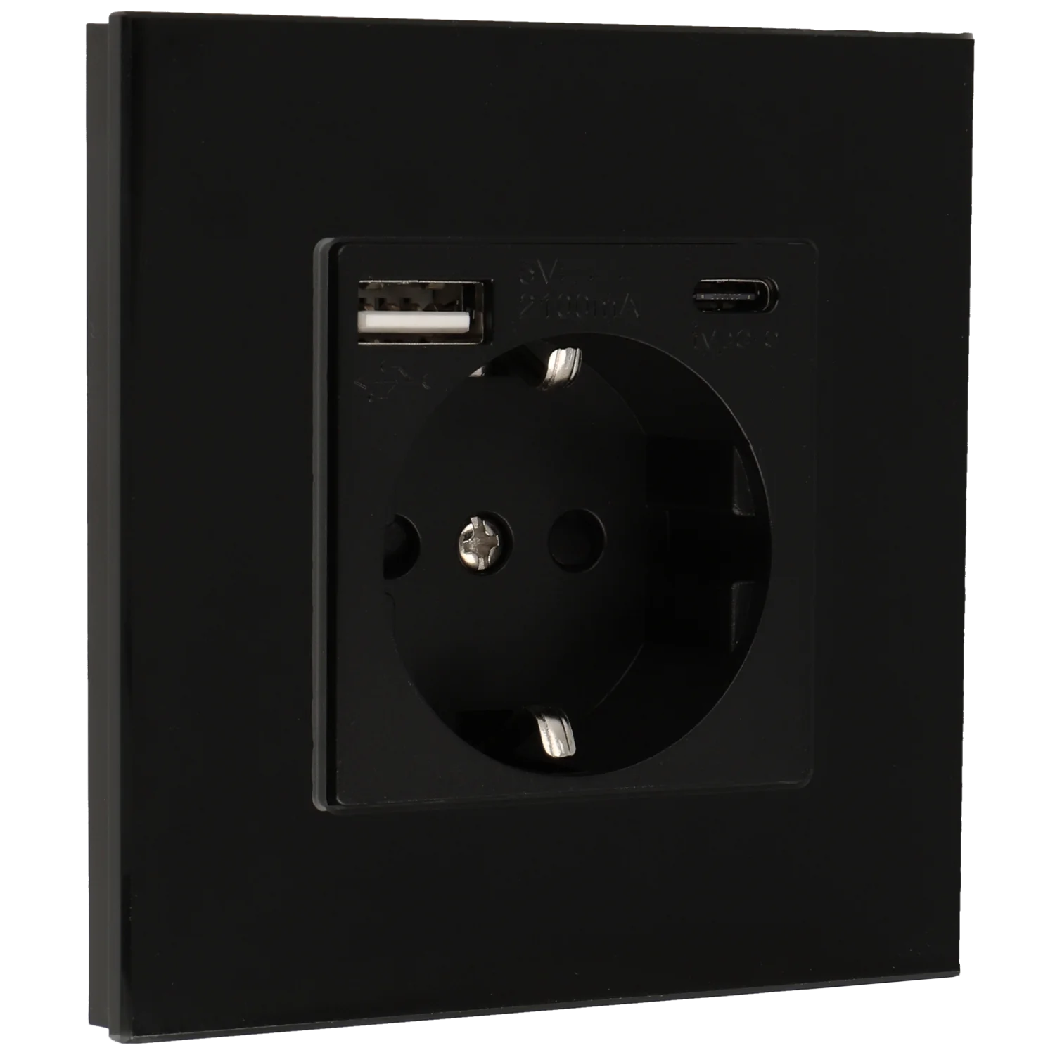 Kit com tomada e espelho